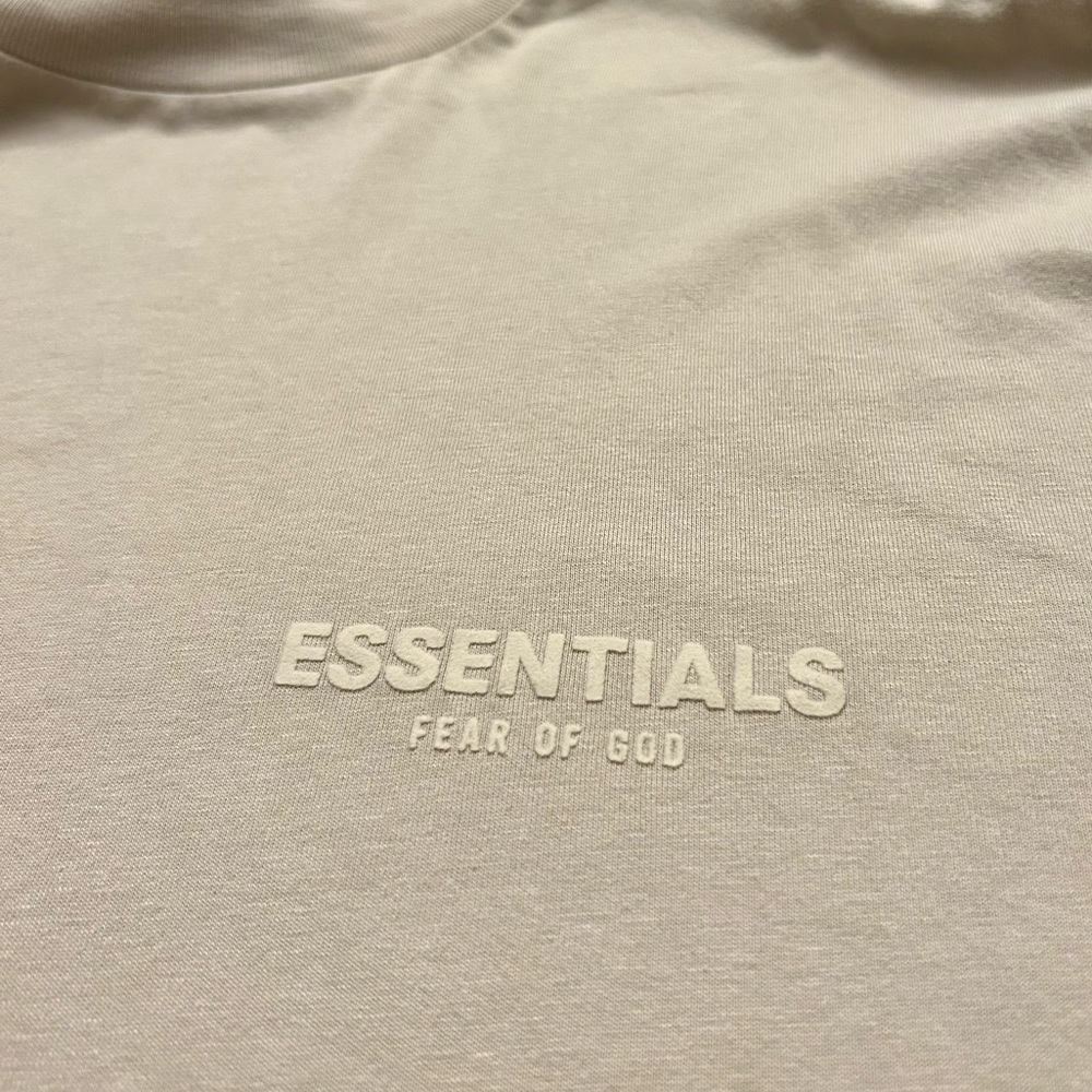 Essentials Fear Of God Long Sleeve Top Wheat